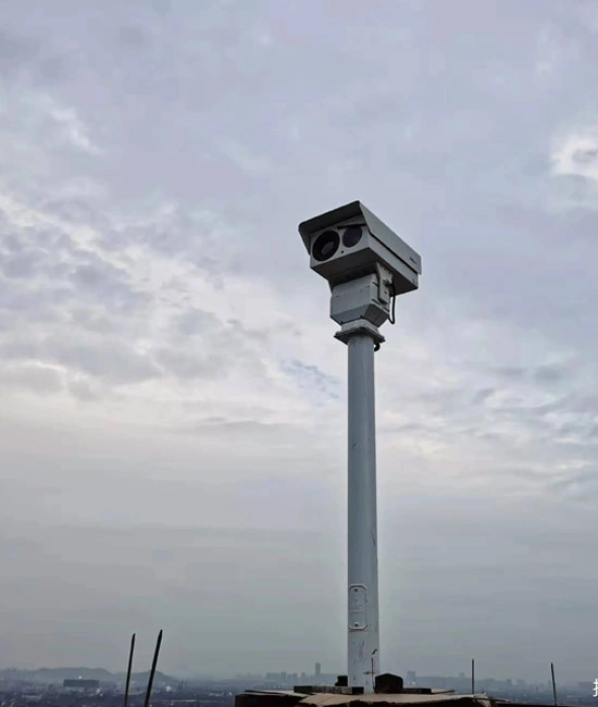 Applicazione della telecamera CCTV per il controllo dei bordi