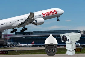 Applicazione della telecamera CCTV per la sicurezza dell'aeroporto