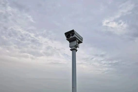 Applicazione della telecamera CCTV per il controllo dei bordi