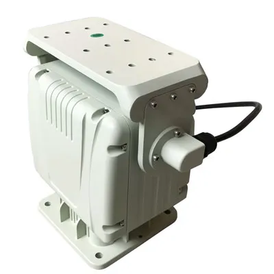 Mini posizionatore a testa inclinabile per esterni con ingranaggio a vite senza fine a velocità variabile 10kg (20,05ib) capacità di carico