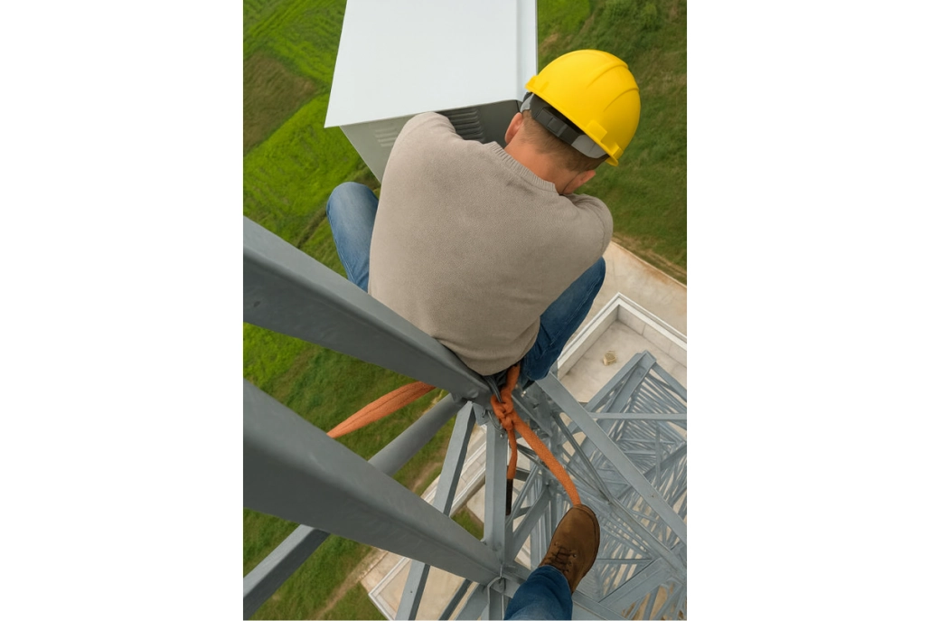 Sicurezza e monitoraggio della torre delle telecomunicazioni della germania