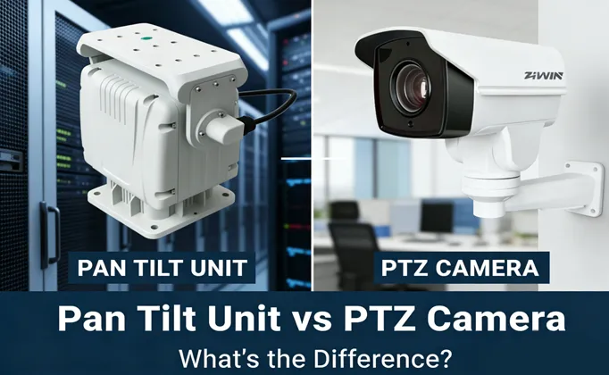 Unità Pan Tilt vs telecamera PTZ: qual è la differenza?